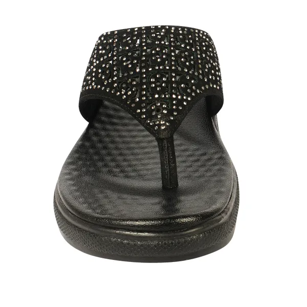 Black_Synthetic_Leather_Premium_Slippers_For_Women