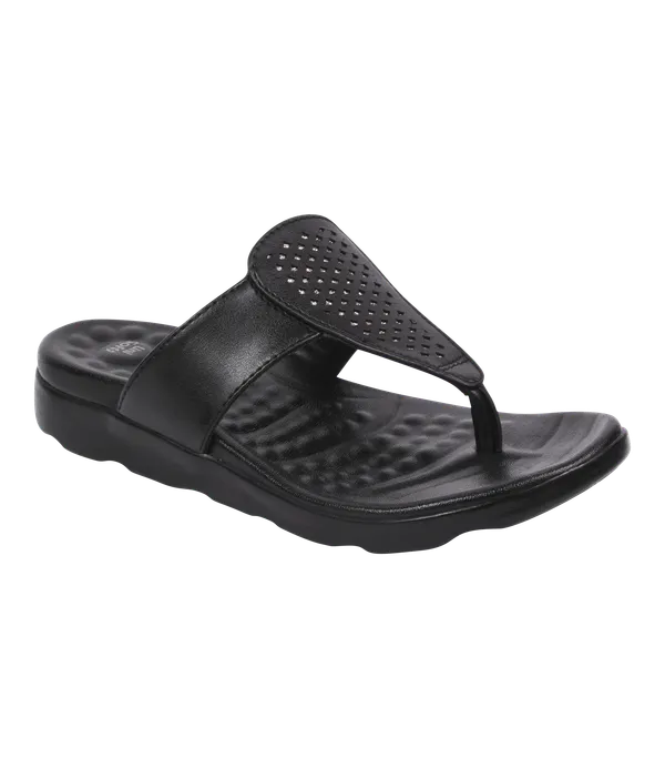Black_Synthetic_Leather_Premium_Slippers_For_Women