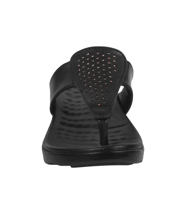 Black_Synthetic_Leather_Premium_Slippers_For_Women