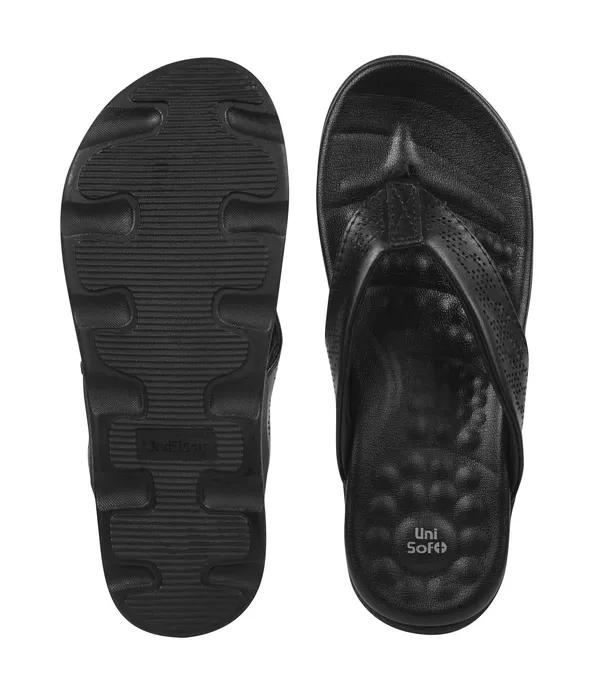Black_Synthetic_Leather_Premium_Slippers_For_Women