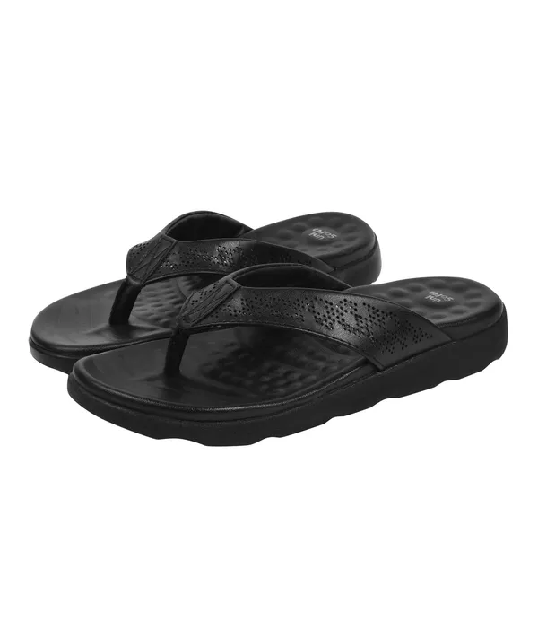 Black_Synthetic_Leather_Premium_Slippers_For_Women