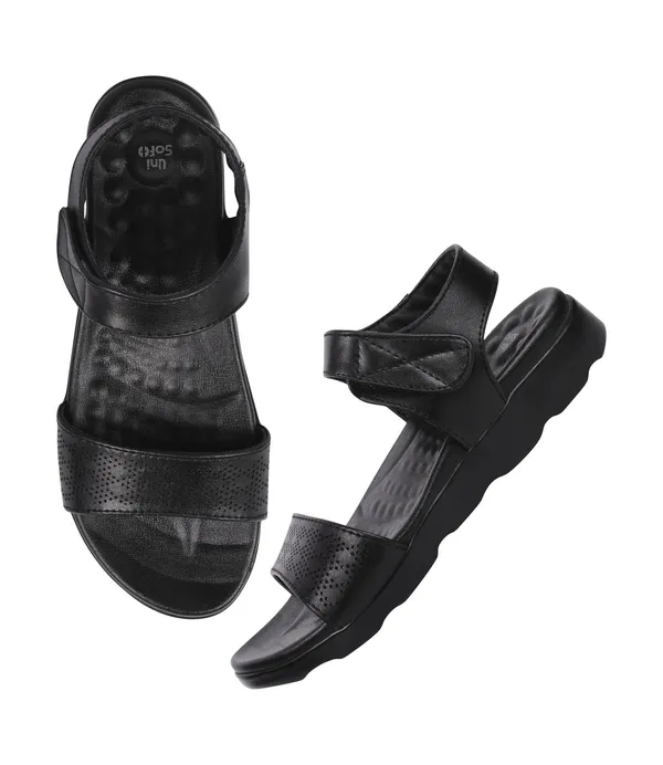 Black_Synthetic_Leather_Premium_Sandals_For_Men