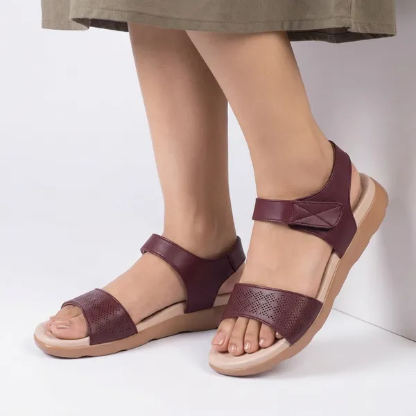 Cherry_Synthetic_Leather_Premium_Sandals_For_Women