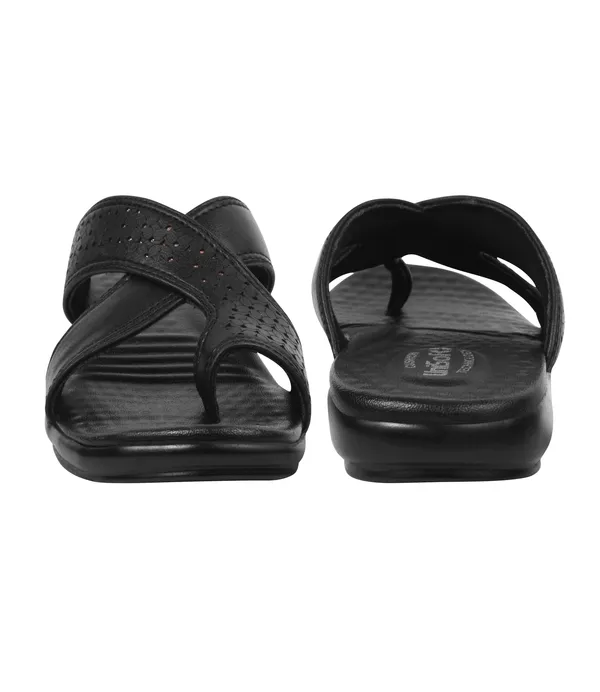 Black_Synthetic_Leather_Premium_Slippers_For_Women