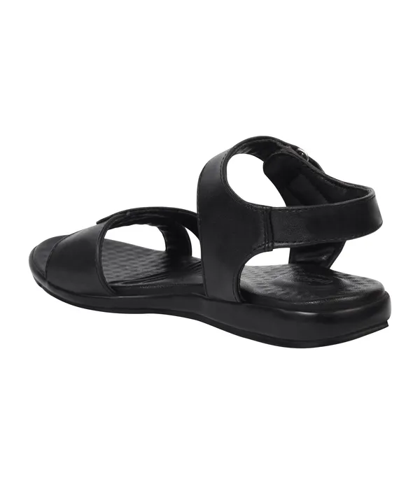 Black_Synthetic_Leather_Premium_Sandals_For_Women
