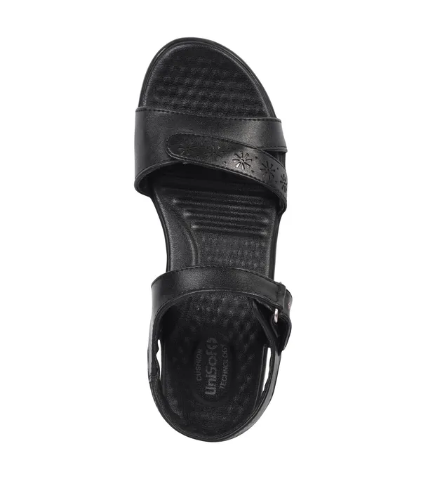 Black_Synthetic_Leather_Premium_Sandals_For_Women
