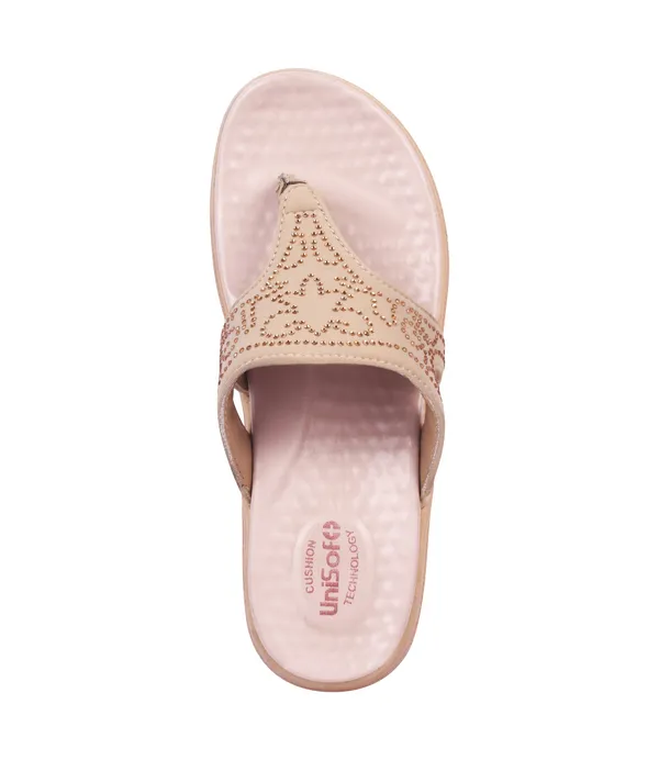 Pink_Synthetic_Leather_Premium_Slippers_For_Women