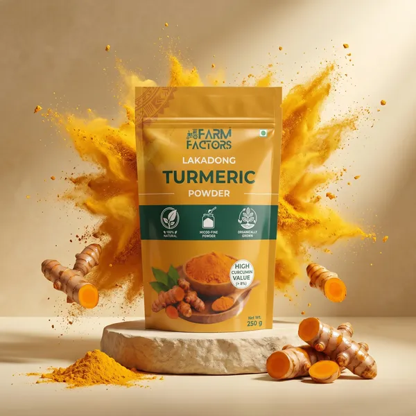 Farm_Factors_Lakadong_High_Curcumin_Turmeric_Powder_–_100%_Pure_Ayurvedic_Immunity_&_Joint_Support_(250g)