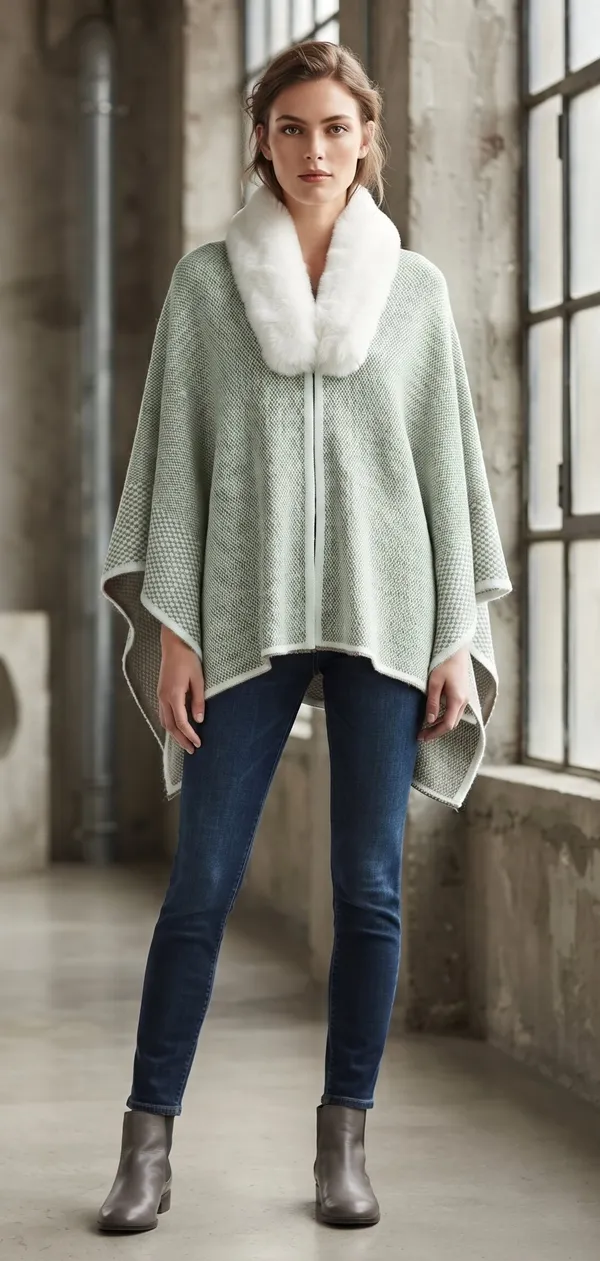 WOMENS_PONCHU_WITH_FUR