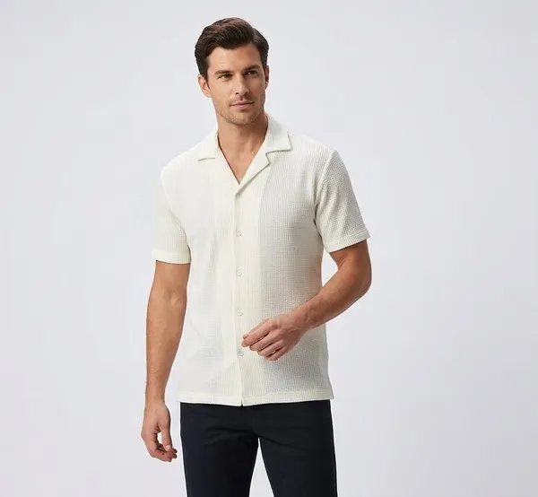 Off_White_Polyester_T-Shirt_For_Men
