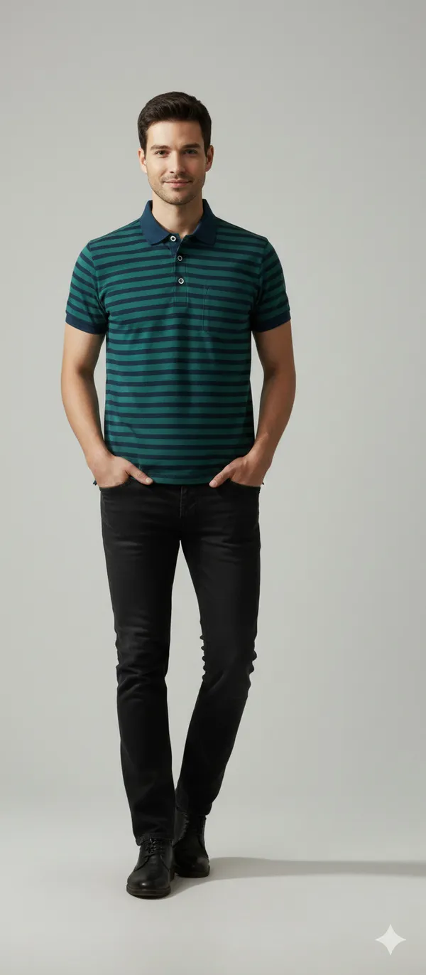 Green_Polyester_T-Shirt_For_Men