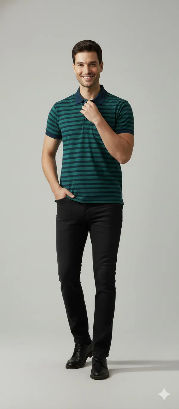 Green_Polyester_T-Shirt_For_Men