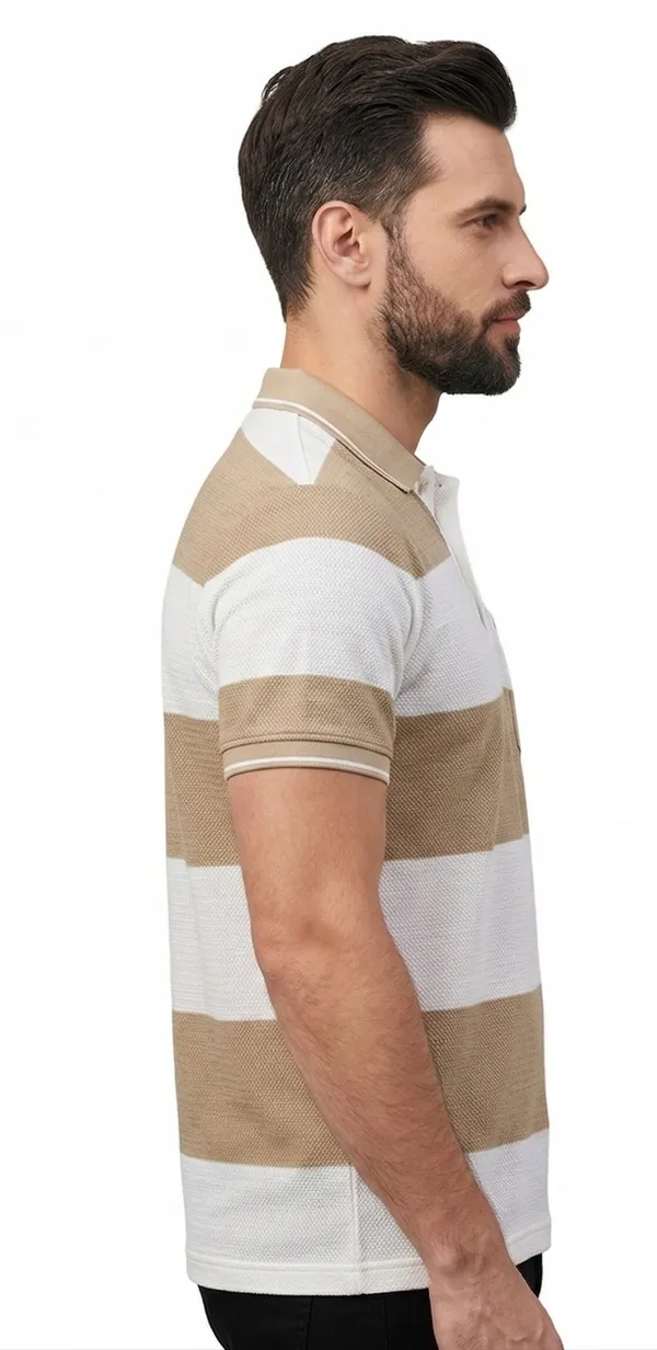 Fawn_Polyester_T-Shirt_For_Men