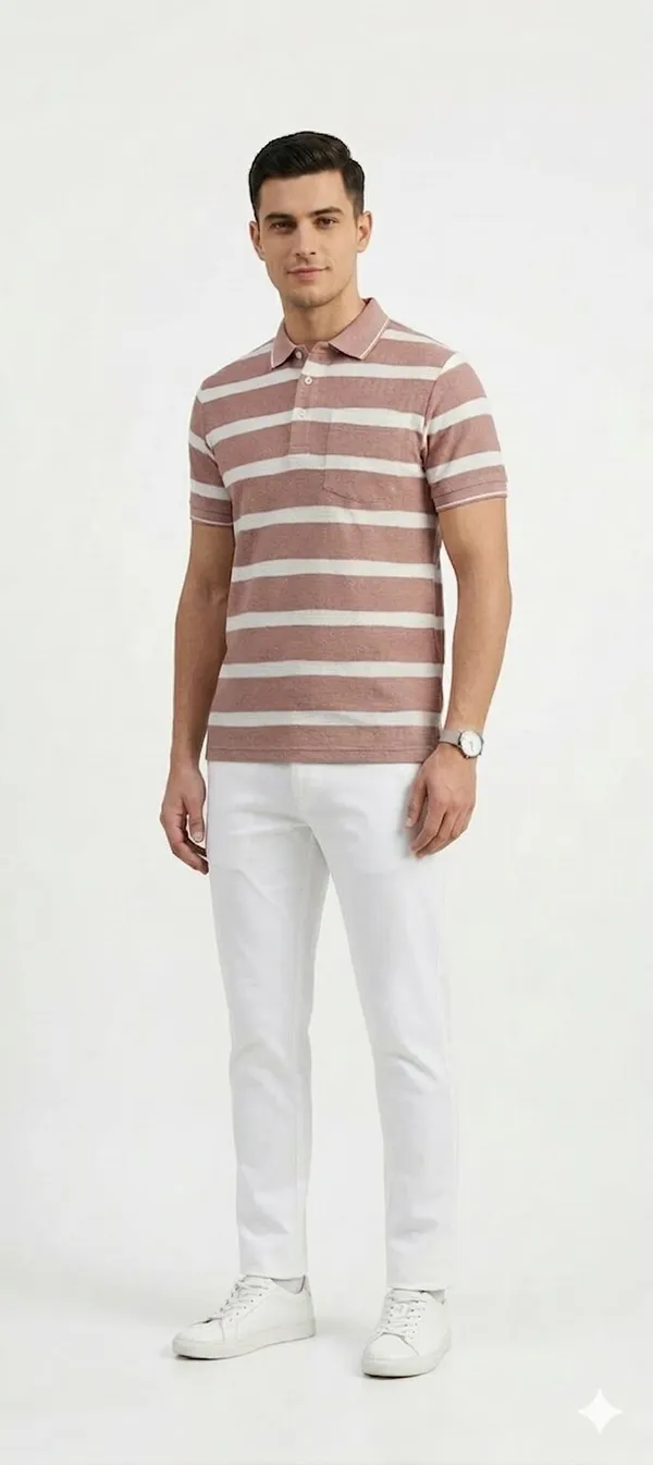 Dusty_Rose_Polyester_T-Shirt_For_Men