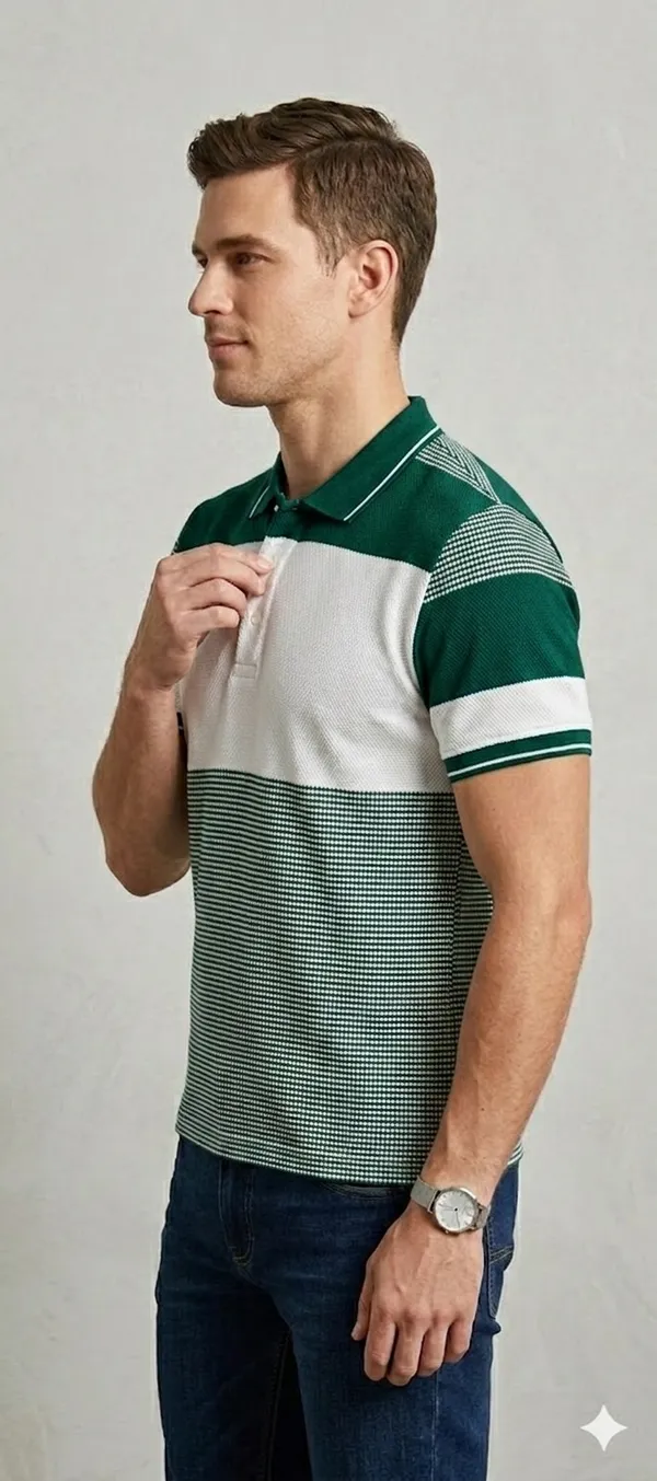 Green_Polyester_T-Shirt_For_Men