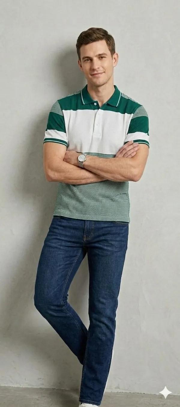 Green_Polyester_T-Shirt_For_Men