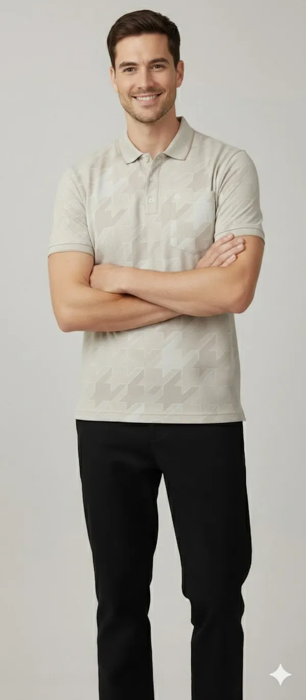 Fawn_COTTON_POLY_T-Shirt_For_Men