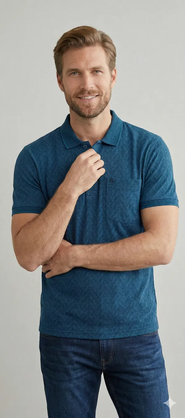 Blue_Polyester_T-Shirt_For_Men