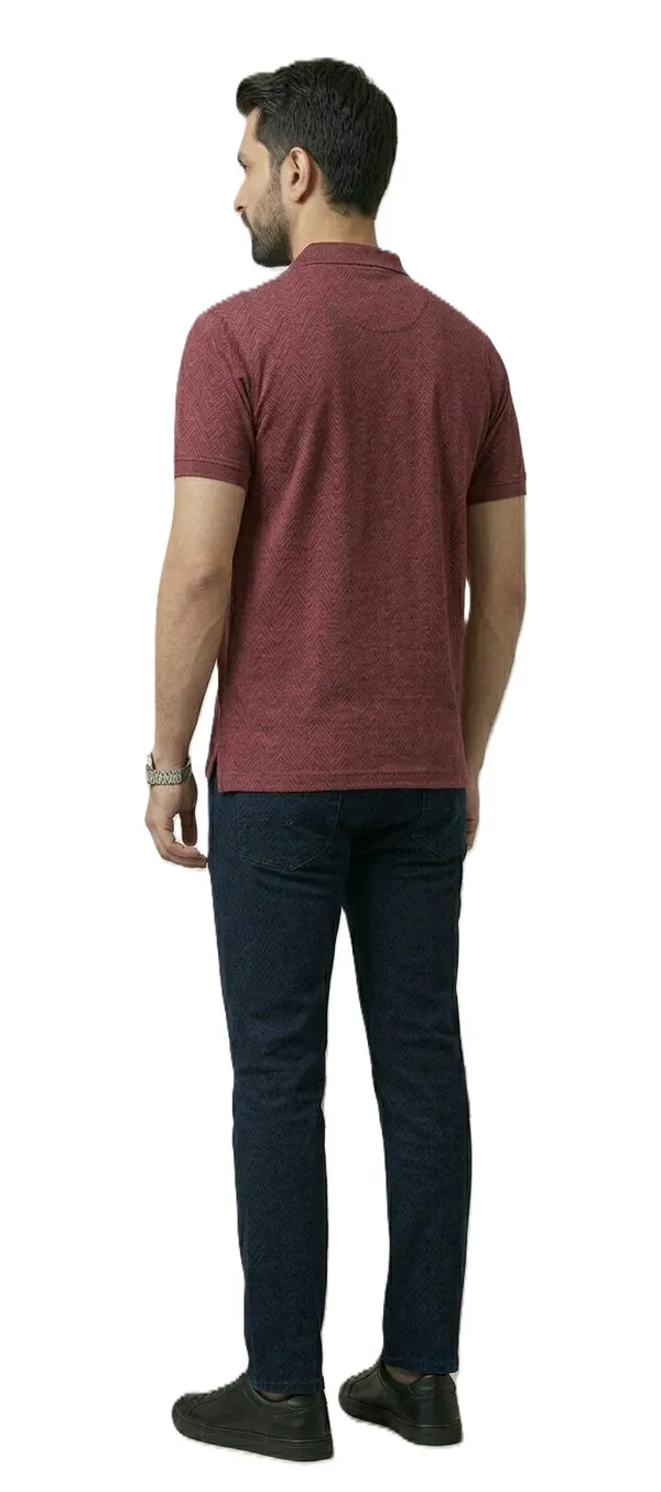 Red_COTTON_POLY_T-Shirt_For_Men