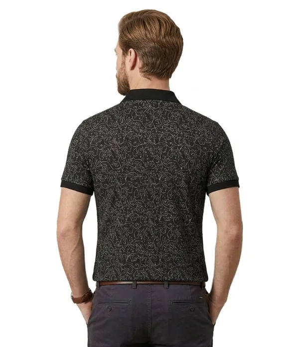 Black_COTTON_POLY_T-Shirt_For_Men
