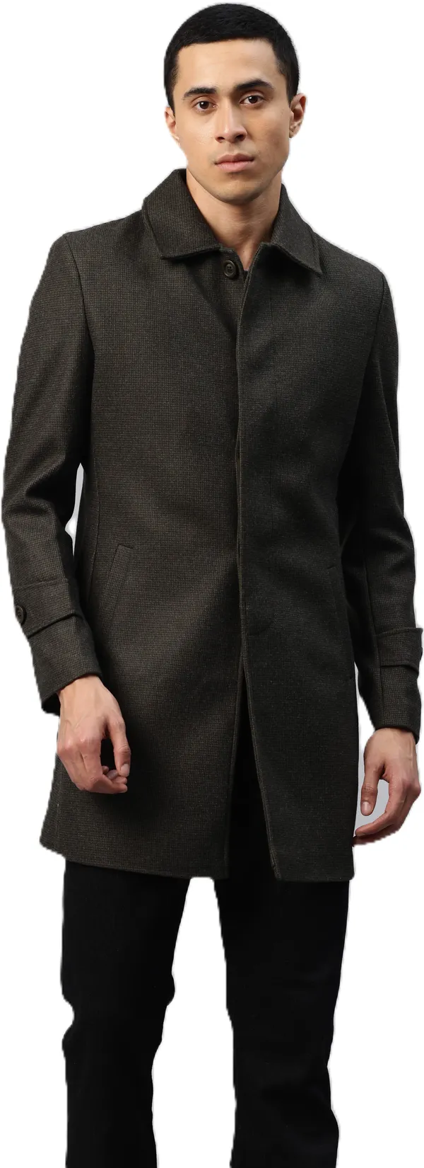 Dark_Green_Premium_Suiting_Fabric_Blazer_For_Men