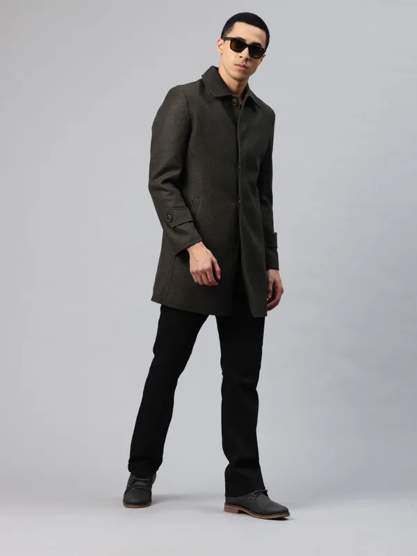 Dark_Green_Premium_Suiting_Fabric_Blazer_For_Men