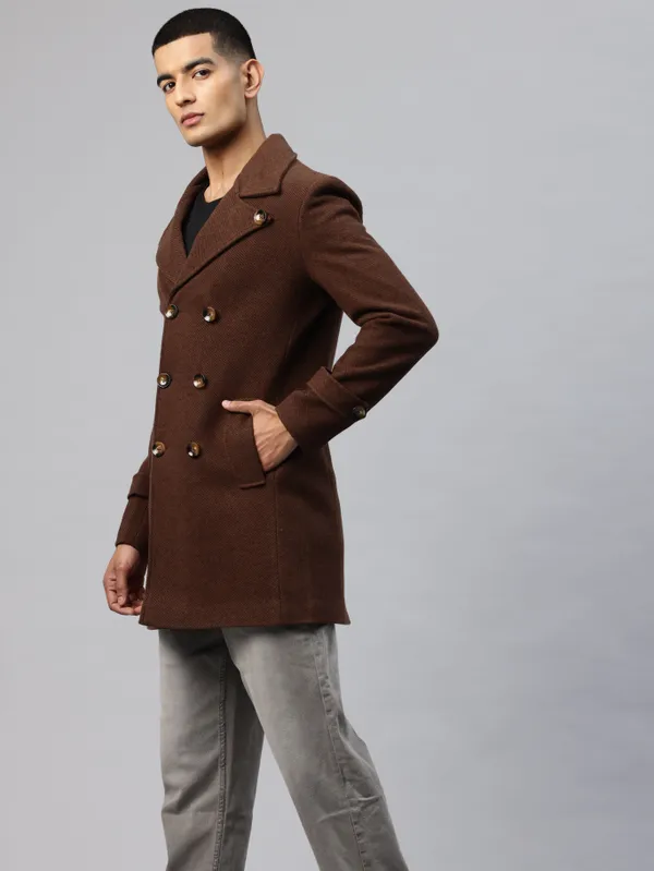 Brown_Cotton_Blend_Blazer_For_Men