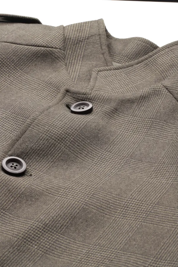 Dark_Green_Cotton_Blend_Blazer_For_Men