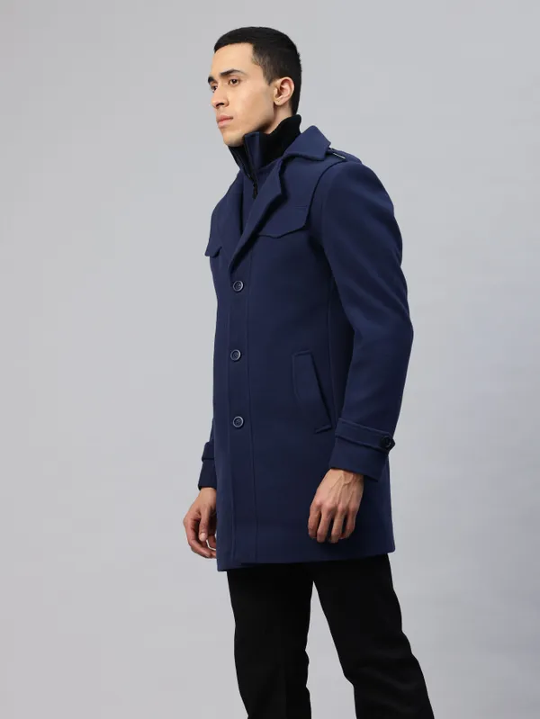 Blue_Premium_Suiting_Fabric_Blazer_For_Men