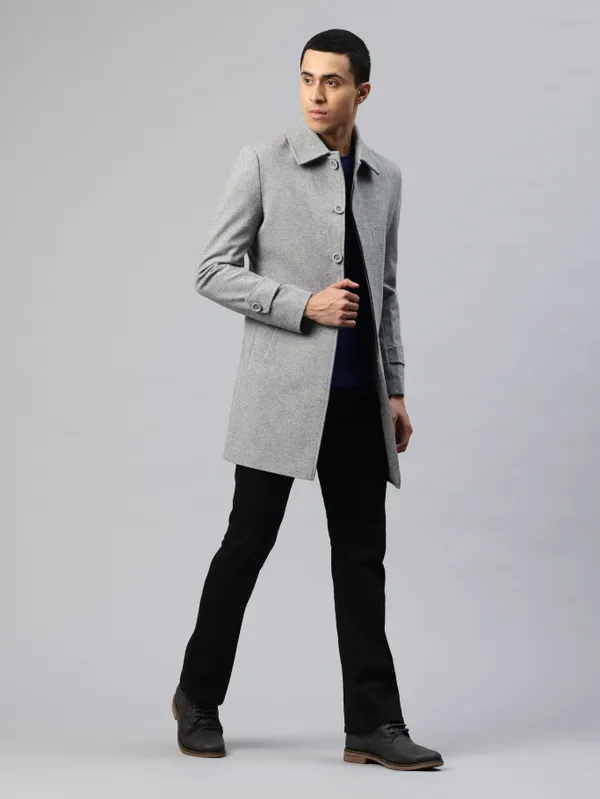 Grey_Premium_Suiting_Fabric_Blazer_For_Men