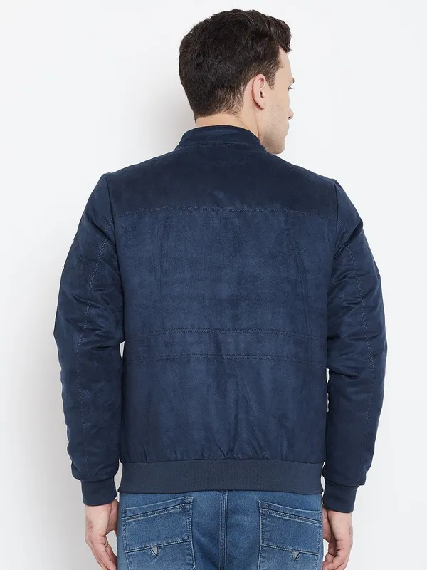 Blue_Cotton_Blend_Jacket_For_Men