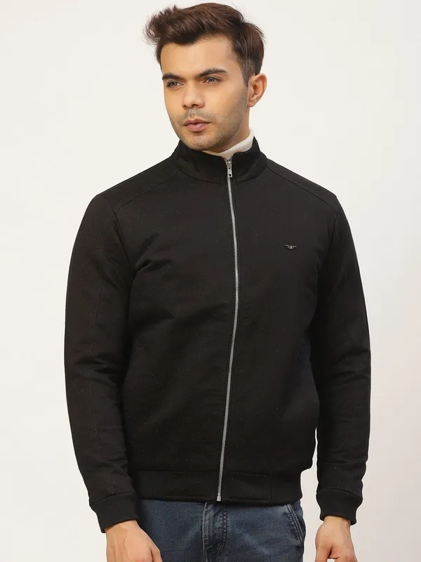 Black_Cotton_Blend_Jacket_For_Men