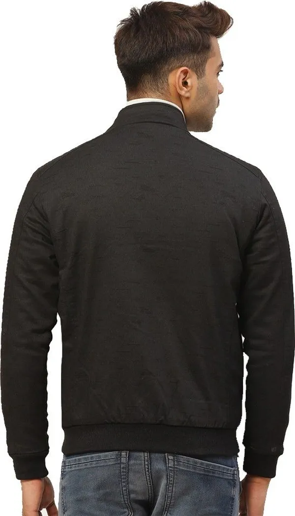 Black_Self_Design_Synthetic_Jacket_For_Men