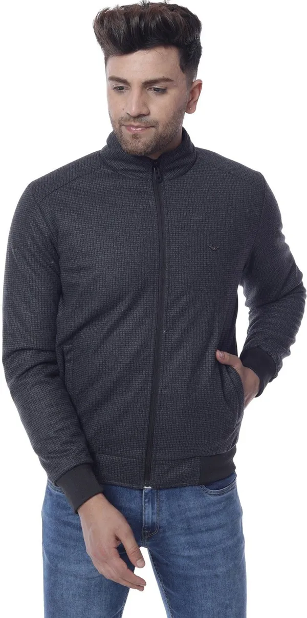 Black_Self_Design_Synthetic_Jacket_For_Men