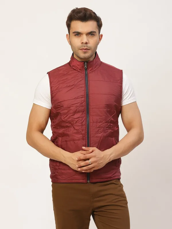 Navy_Blue_Sleeveless_Synthetic_Jacket_For_Men