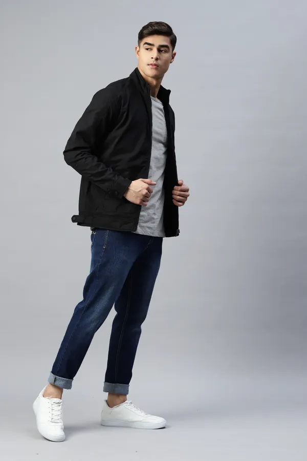 Black_Cotton_Blend_Jacket_For_Men