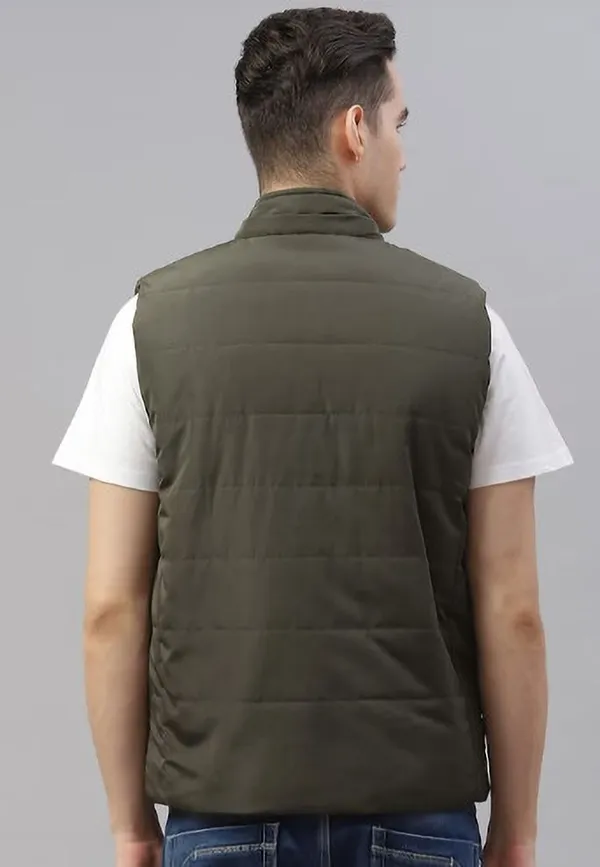 Black_Sleeveless_Synthetic_Jacket_For_Men
