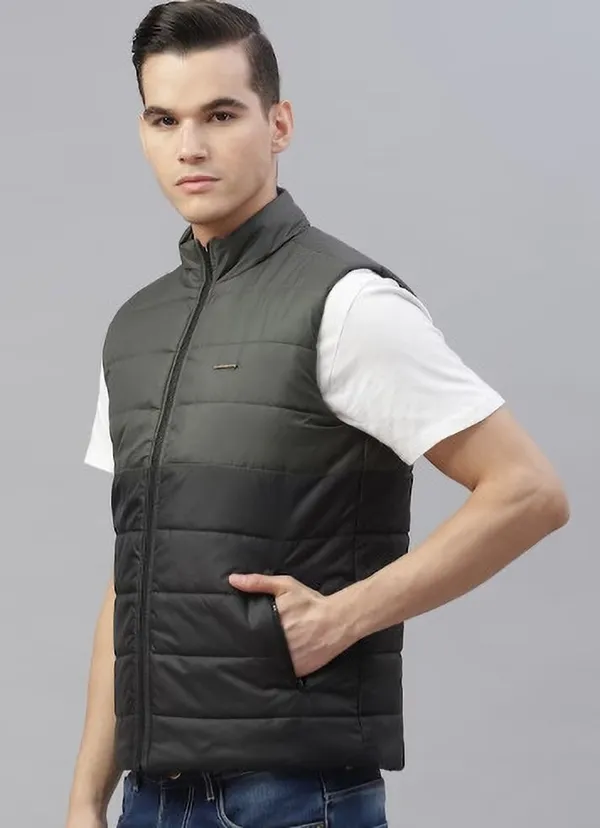 Black_Sleeveless_Synthetic_Jacket_For_Men
