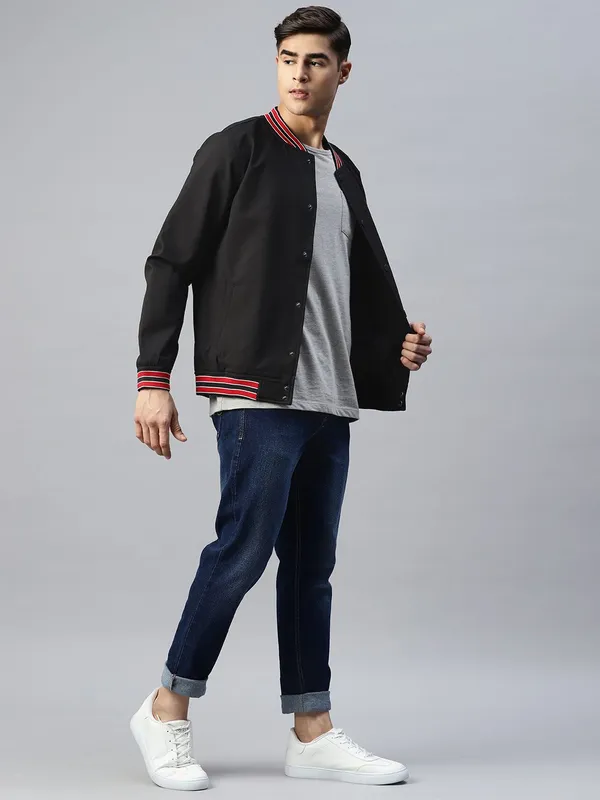 Black_Cotton_Blend_Jacket_For_Men