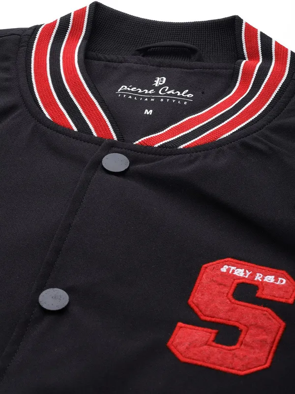 Black_Cotton_Blend_Jacket_For_Men