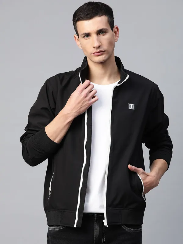 Black_Cotton_Blend_Jacket_For_Men