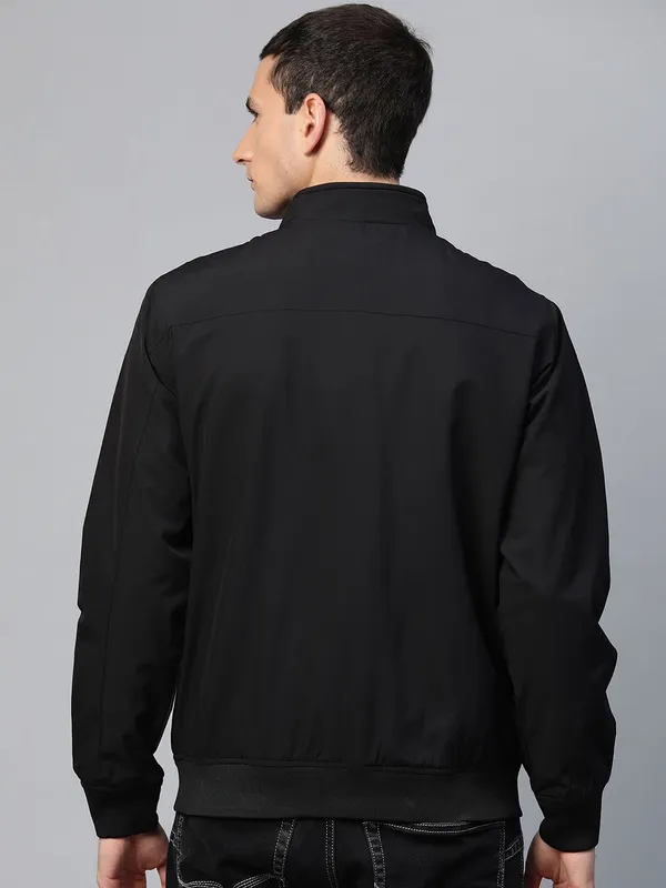 Black_Cotton_Blend_Jacket_For_Men