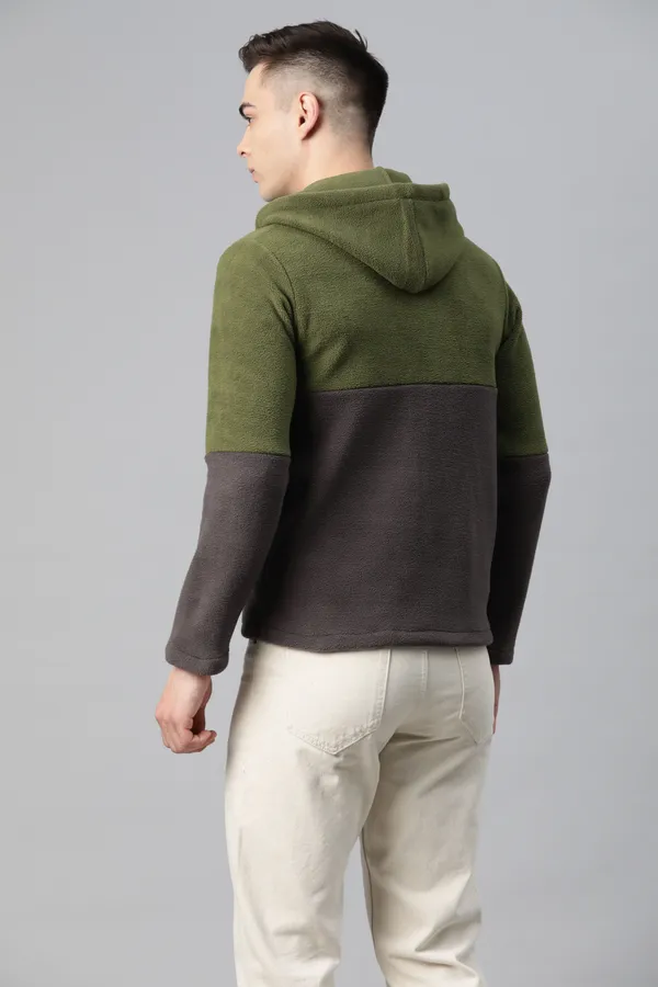 Green_And_Grey_Knit_Sweatshirt_For_Men