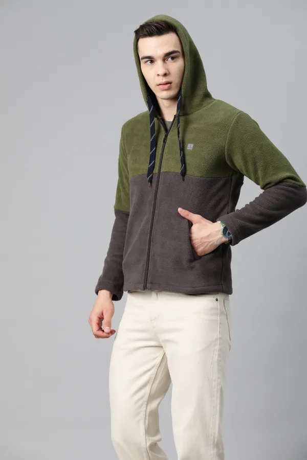 Green_And_Grey_Knit_Sweatshirt_For_Men