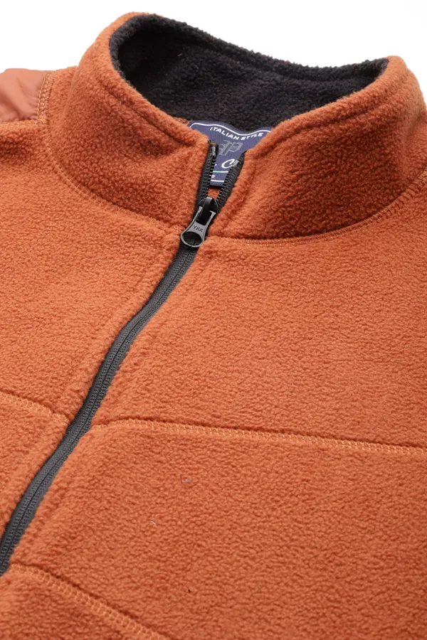 Brown_Knit_Sweatshirt_For_Men