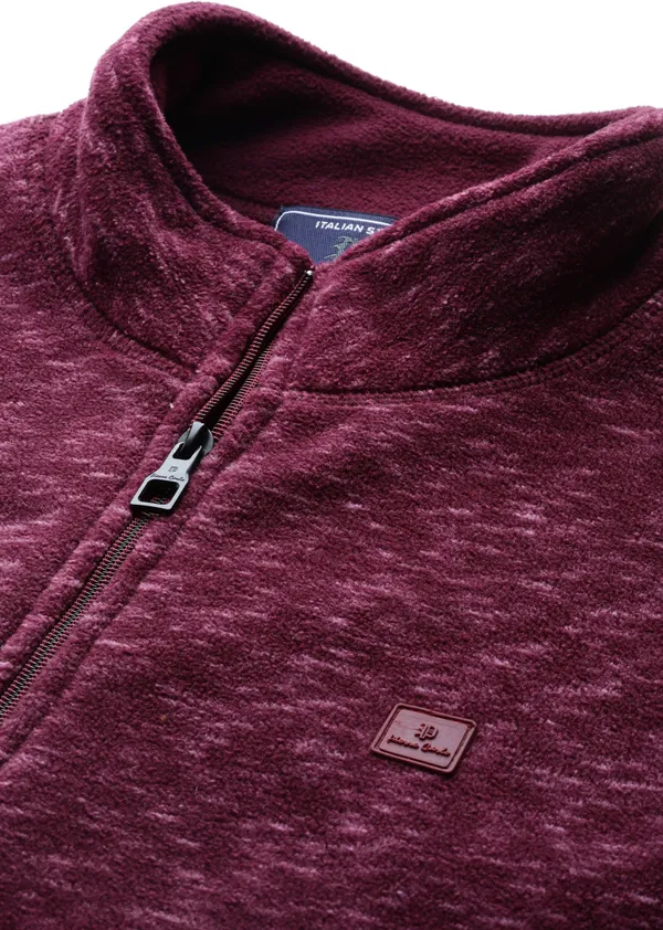 Maroon_Knit_Sweatshirt_For_Men