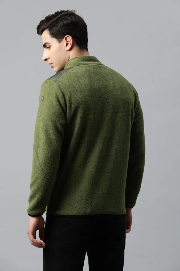 Green_Knit_Sweatshirt_For_Men
