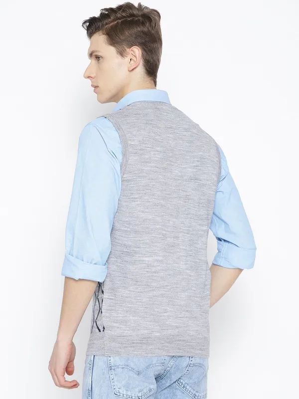 Multicolor_Printed_Woolen_Sweater_For_Men
