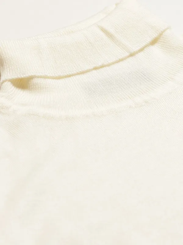 White_Solid_High_Neck_Woolen_Sweater_For_Men