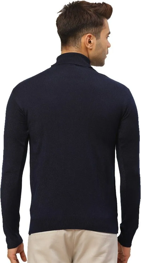 Blue_Solid_Woolen_Sweater_For_Men